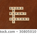 Crossword with words Credit, History, Report Score 30805010