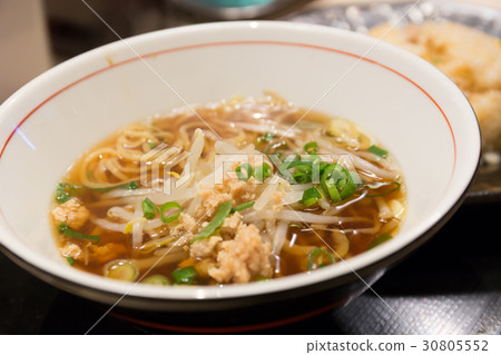 Bean sprout on Japanese noodle or Ramen 30805552
