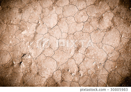 texture of Earth cracked on the surface texture of Earth cracked on the surface 30805983