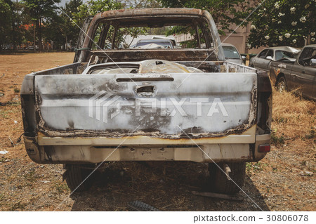 burnt car by accident in vehicle junk burnt car by accident in vehicle junk 30806078