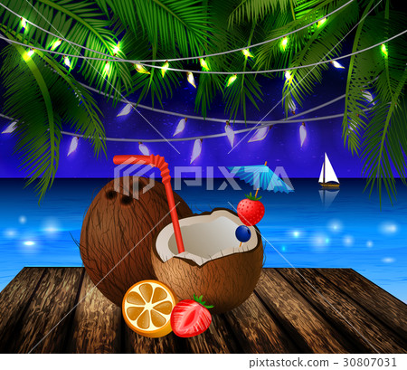 tropical vector background tropical vector background 30807031