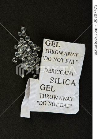 open pack of silica gel open pack of silica gel 30807475