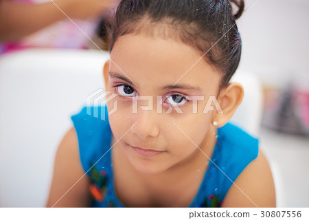 close up portrait of small princess close up portrait of small princess 30807556