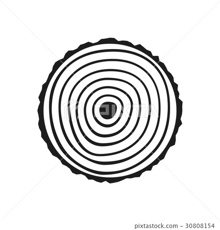 Cut tree trunk Cut tree trunk 30808154