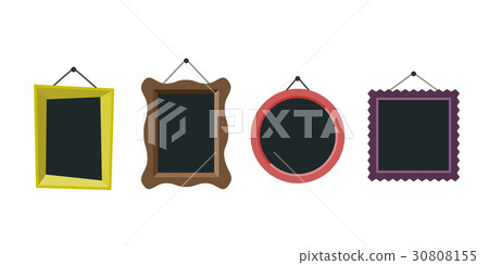 Frames flat icon 30808155