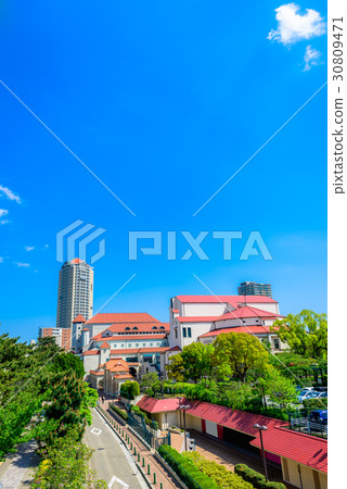 Takarazuka city skyline 30809471