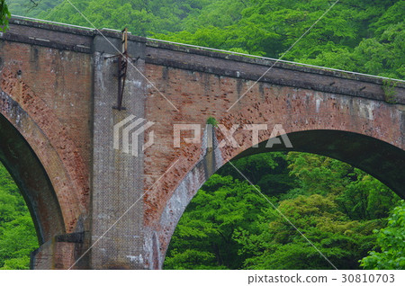 Glasses bridge in fresh green 30810703