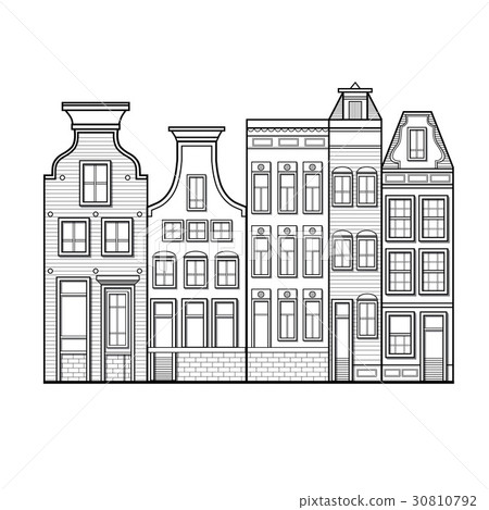 Amsterdam houses style Netherlands Amsterdam houses style Netherlands 30810792