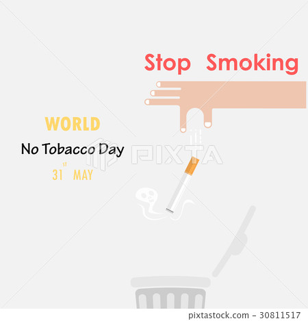 Human hands and Quit Tobacco.World no tobacco day 30811517