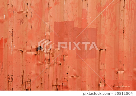 Grunge Metal Fence. 30811804