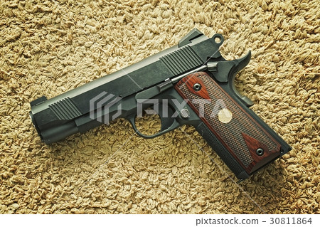 Handgun, semi-automatic. Handgun, semi-automatic. 30811864