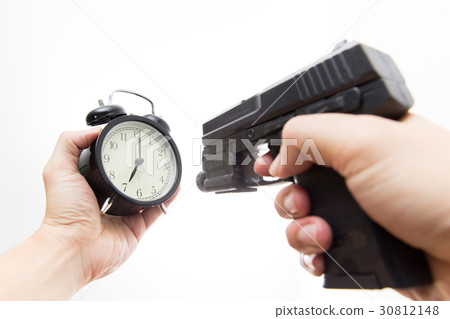 Kill time, Gun shooting clock. 30812148