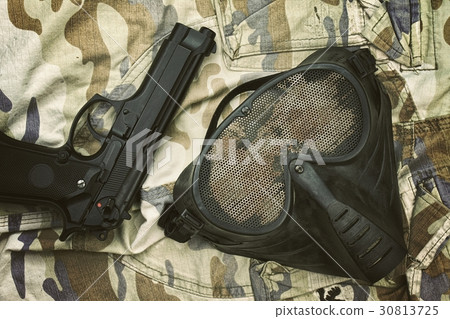 Airsoft protection mask, Terrorist mask. 30813725