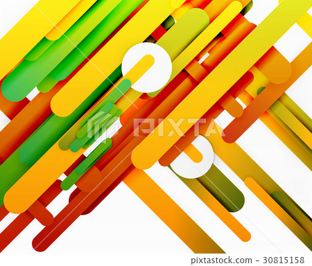 Cut 3d paper color straight lines abstract 30815158