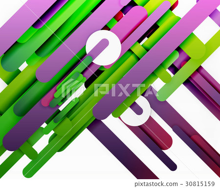 Cut 3d paper color straight lines abstract Cut 3d paper color straight lines abstract 30815159
