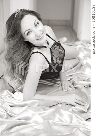 Beautiful brunette 30816158