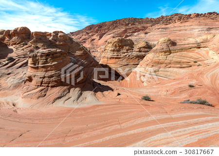 The Wave in North  Coyote Buttes, Arizona 30817667