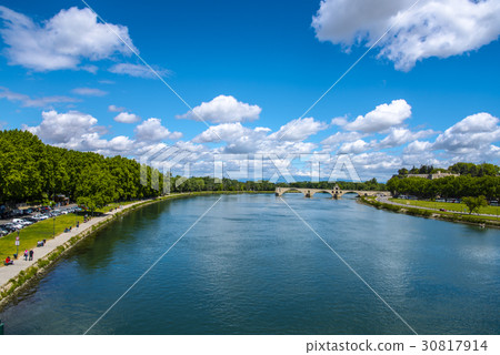 聖委門橋和阿維尼翁 聖委門橋和阿維尼翁 30817914