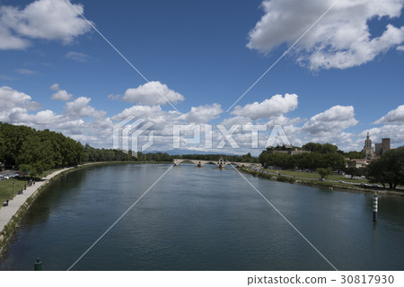 Saint-Venez bridge and Avignon 30817930
