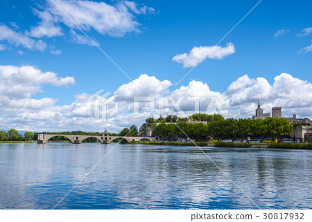 Saint-Venez bridge and Avignon 30817932