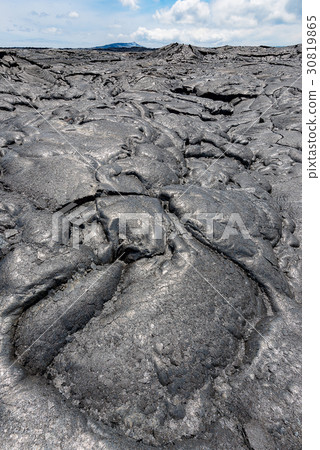 Megma in lava field Hawaii 30819865