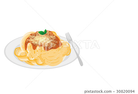 Today's rice spaghetti meat sauce 30820094