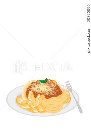 Today's rice spaghetti meat sauce 30820096