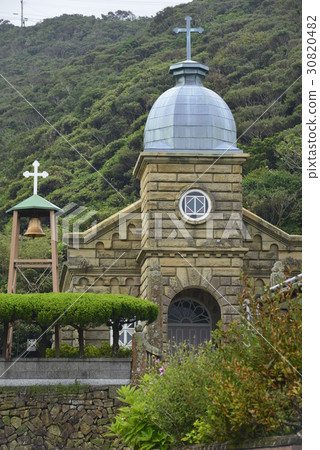 [Kamigoto, Nagasaki Prefecture] Togashima Catholic Church 30820482