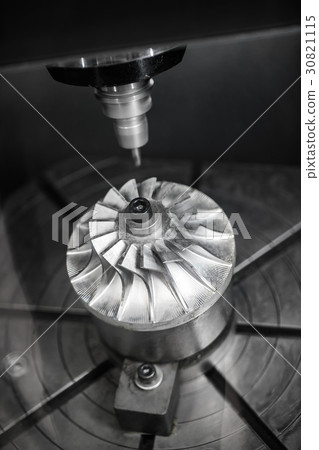 Metalworking CNC milling machine. 30821115