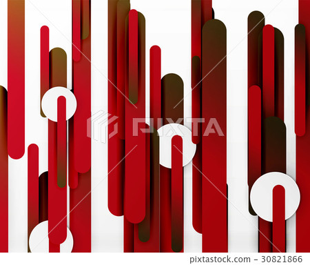 Cut 3d paper color straight lines abstract 30821866