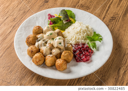 斯堪的納維亞丸子瑞典菜丸子 30822485