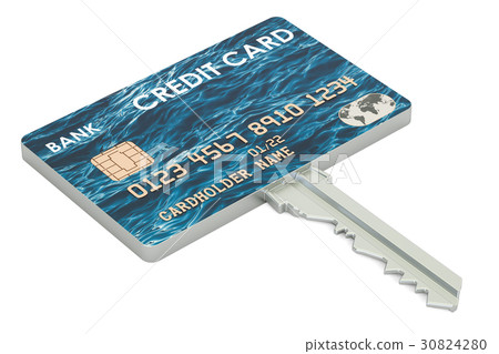 Credit on sale card key