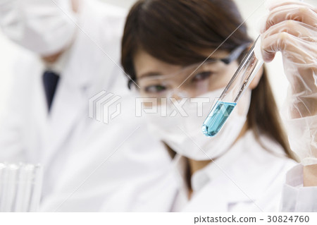 研究科學生化科學實驗科學家化學家 30824760