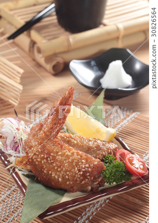 deep fried chicken 30826564