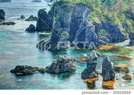 青海島海上阿爾卑斯山 30826660