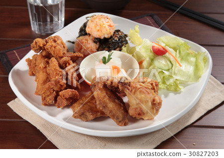 deep fried chicken deep fried chicken 30827203