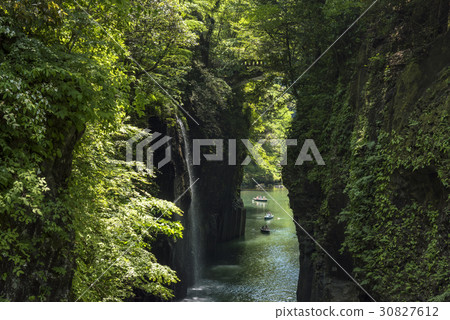 Mako well waterfall of Takachiho Gorge Mako well waterfall of Takachiho Gorge 30827612