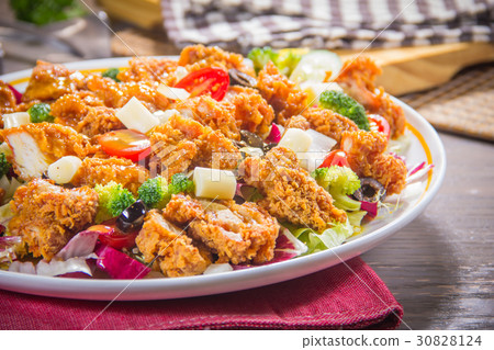 deep fried chicken 30828124