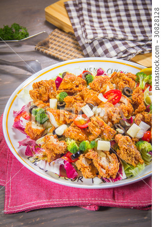 deep fried chicken 30828128