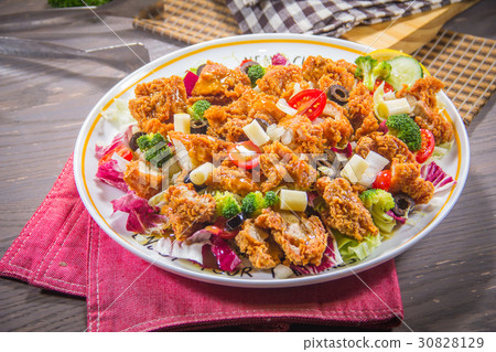 deep fried chicken 30828129