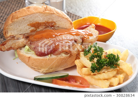 ham burger ham burger 30828634