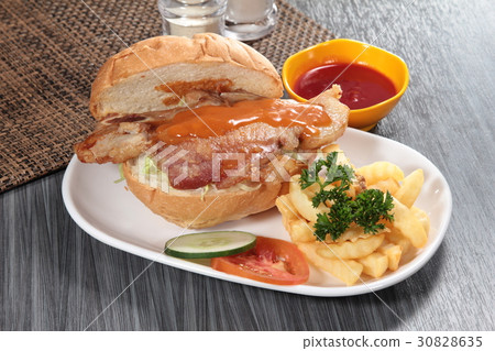 ham burger 30828635