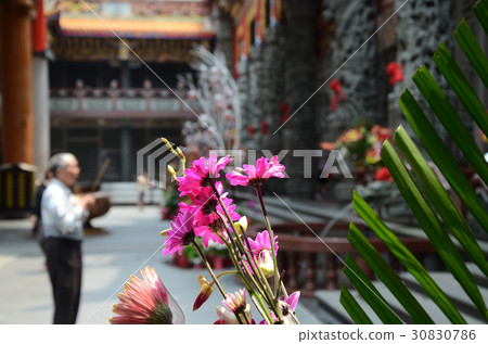 寺廟鮮花 30830786