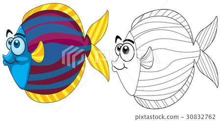 Doodle animal for fish Doodle animal for fish 30832762
