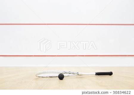racquetball equipment and wall with red lines racquetball equipment and wall with red lines 30834622