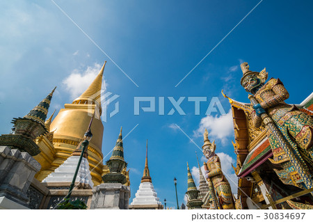 Wat Phra Keow in Bangkok, Thailand 30834697