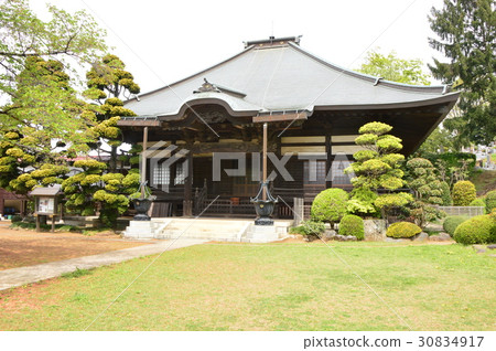 在八王子市的Makoto-ji寺的初夏 30834917