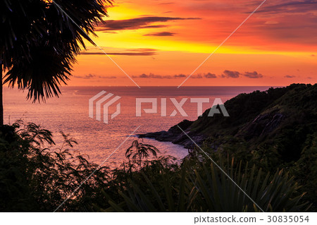 Dramatic Sunset in Phuket, Thailand 30835054