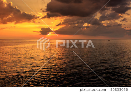 Dramatic Sunset in Thailand 30835056
