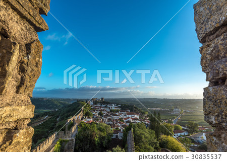 The landscape of Obidos The landscape of Obidos 30835537